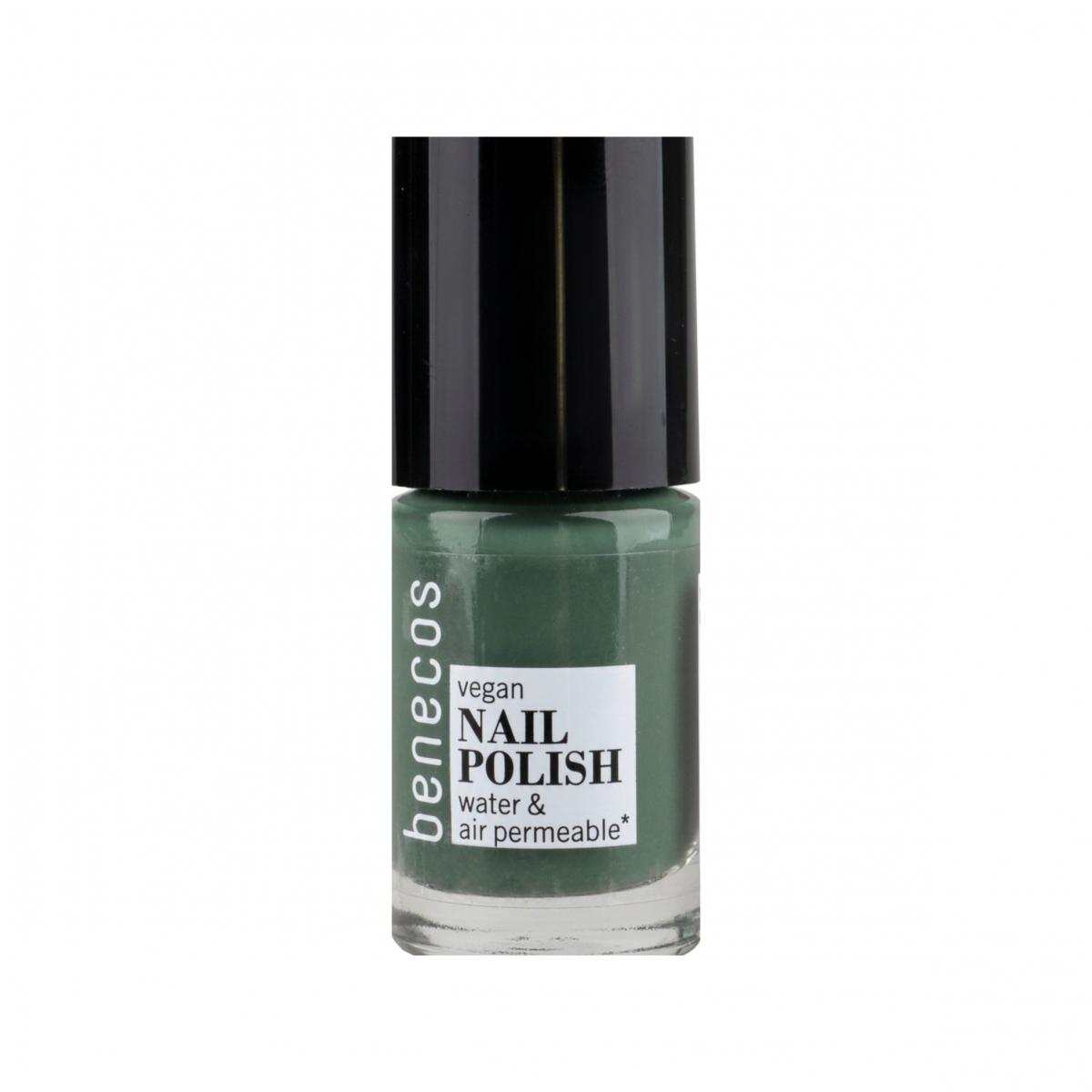 benecos Nail Polish sage green, 5 ml Flasche