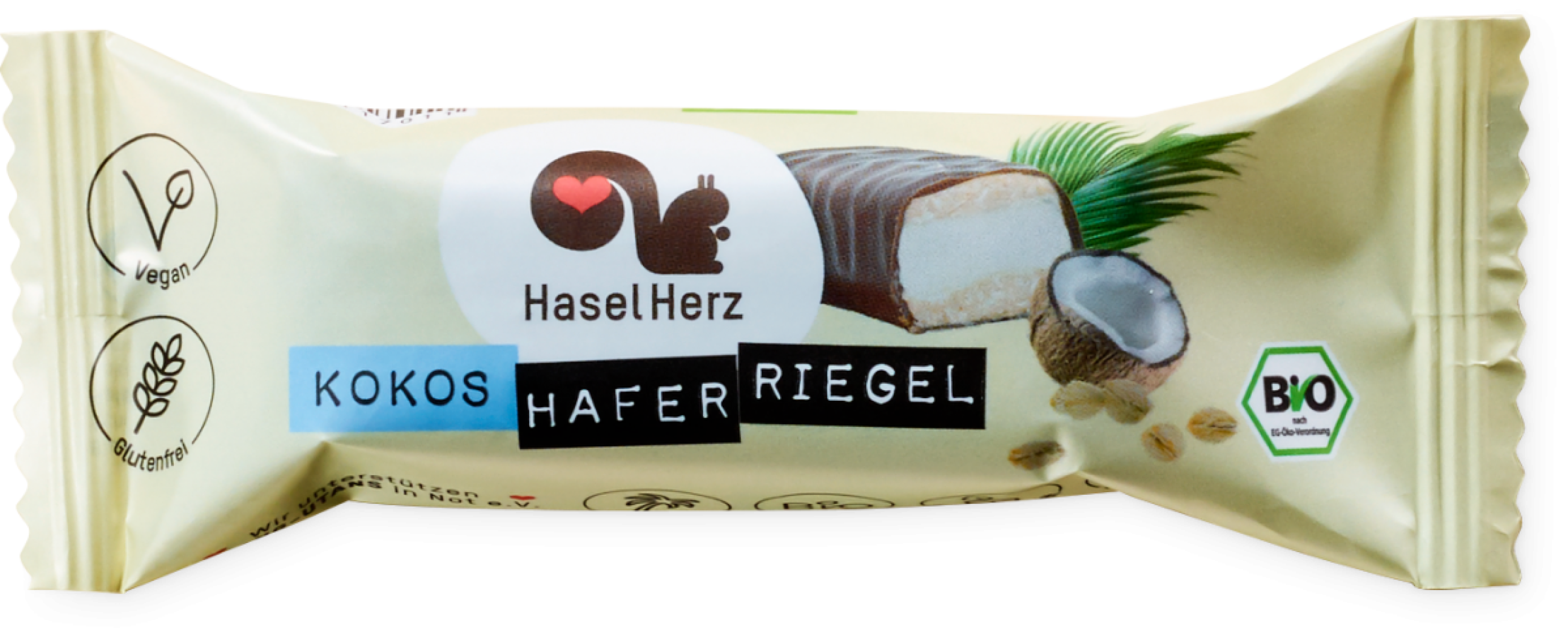 Haselherz Veganer Kokos-Hafer-, 35 g Stück