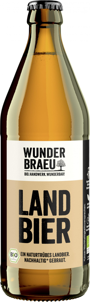 Wunderbräu Landbier, 0,5 ltr Flasche