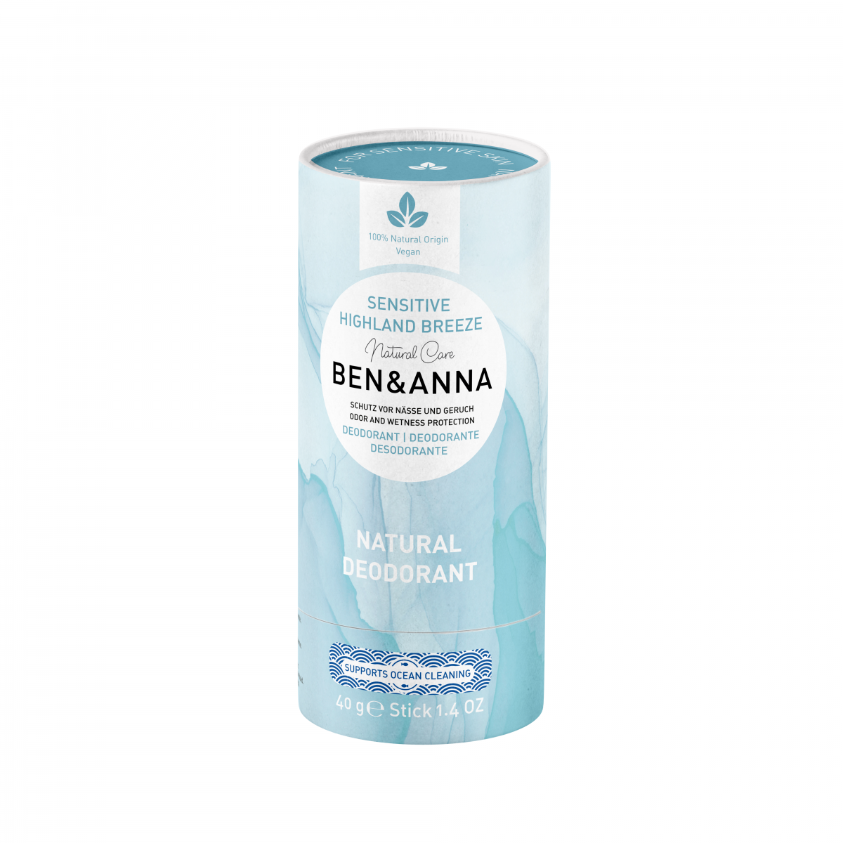 Ben & Anna Deodorant Sensitive Highland Breeze, 40