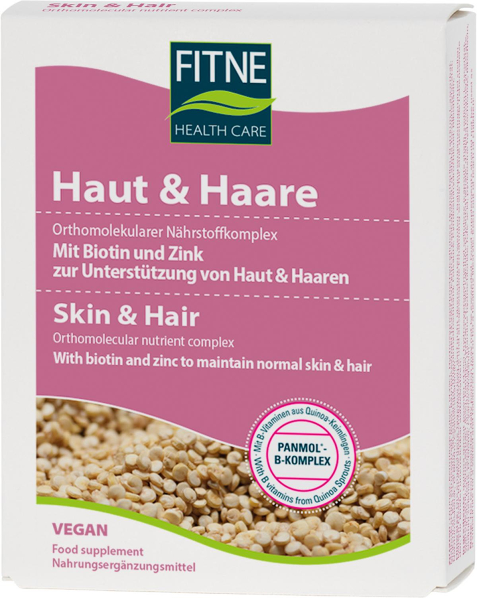 Fitne Nährstoffkomplex Haut & Haare, 60 St Packung