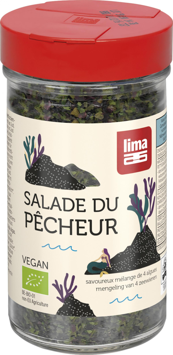 Lima Salade du Pêcheur Streuer, Algenflocken 40 g