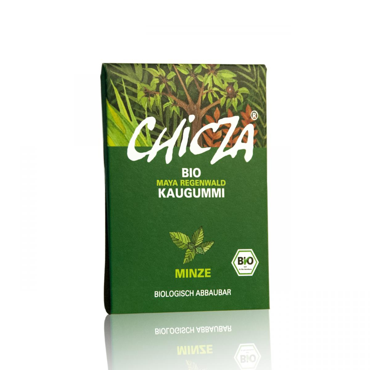 Chicza Kaugummi Minze, 30 gr Packung