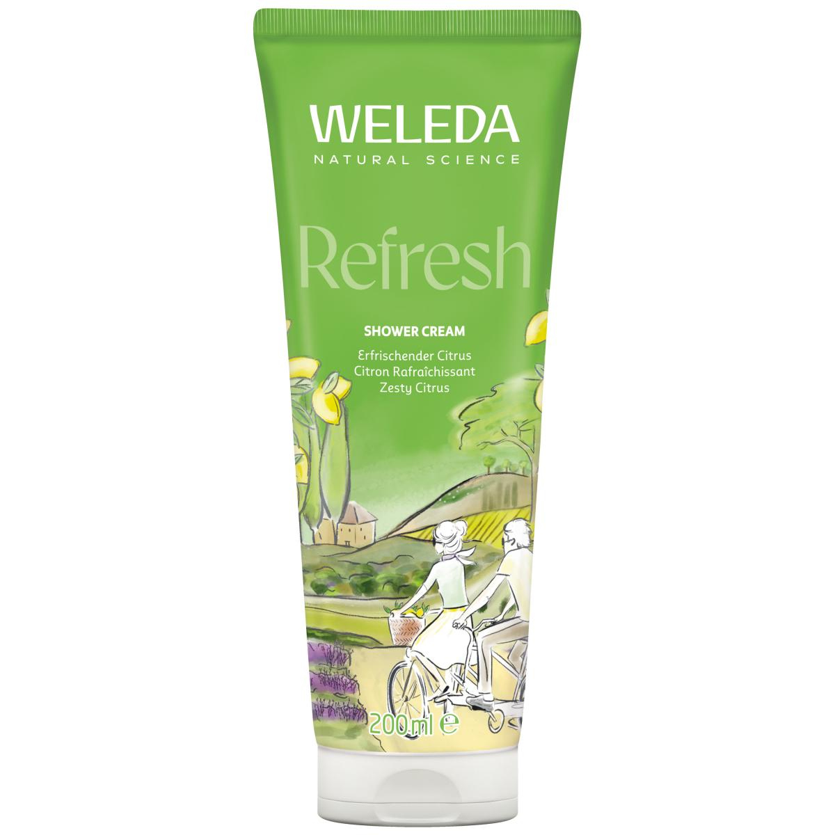 Weleda Citrus Erfrischungsdusche, 200 ml Tube