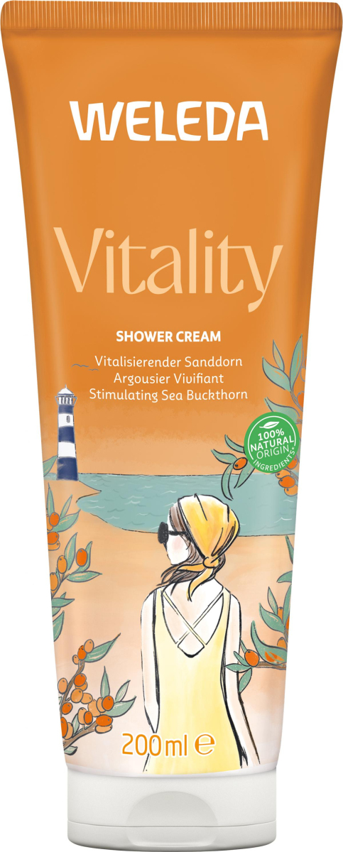Weleda Sanddorn Vitalisierungsdusche, 200 ml Tube