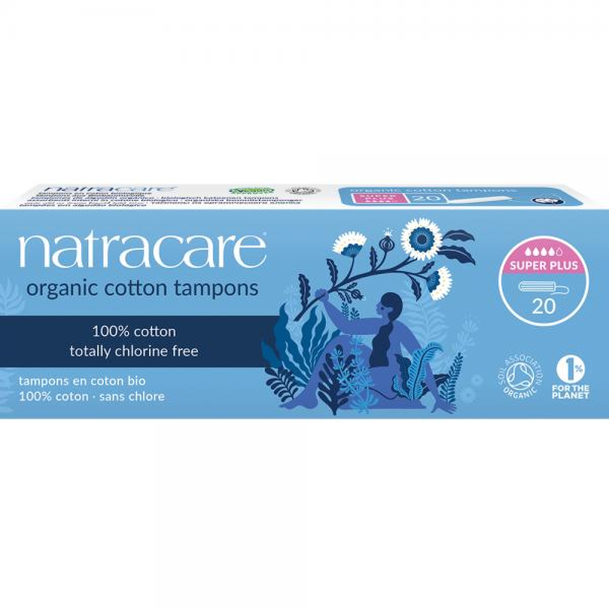 Natracare Tampons Super Plus, 20 St Packung
