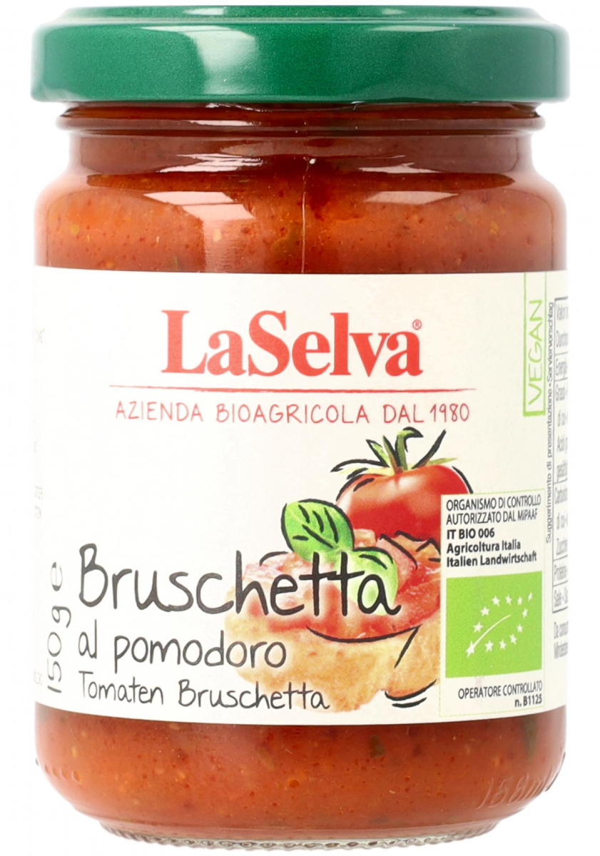 La Selva Bruschetta aus Tomaten, 150 gr Glas