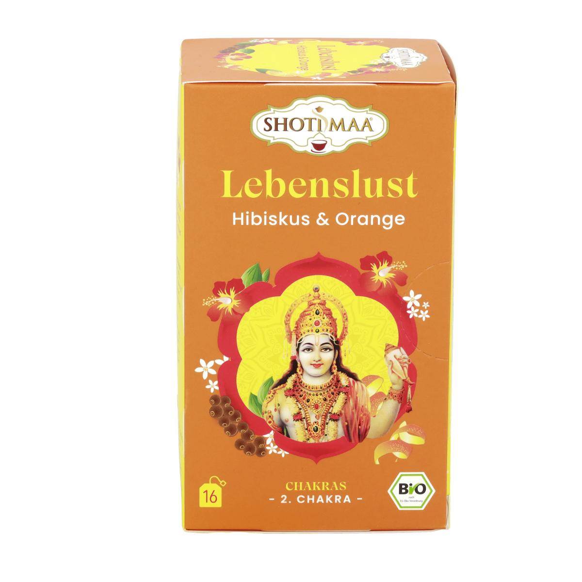 Shoti Maa LEBENSLUST, Hibiskus Orange, 2,0 gr, 16