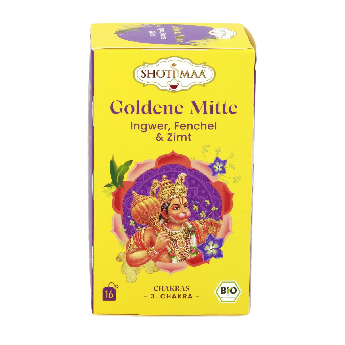 Shoti Maa GOLDENE MITTE, Ingwer Fenchel, 2,0 gr, 1