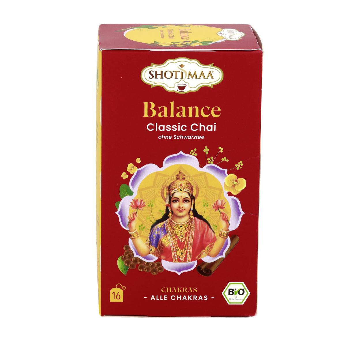 Shoti Maa BALANCE, Classic Chai, 2,0 gr, 16 Btl Pa