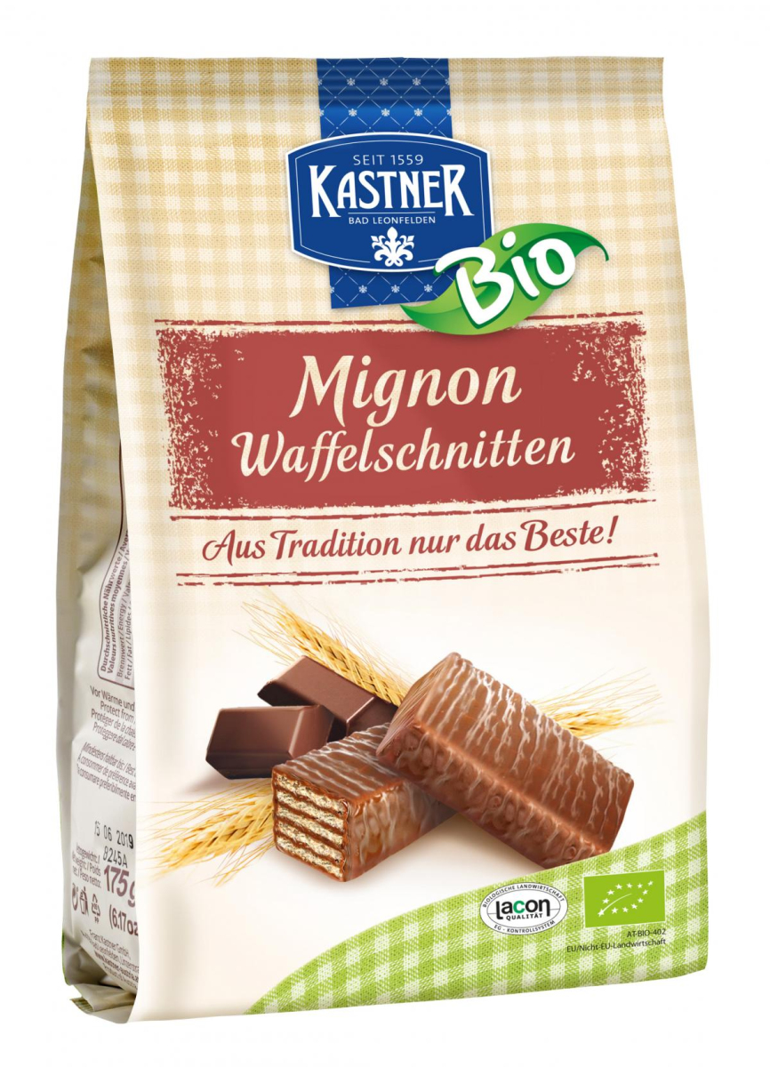 Kastner Vollkorn-Mignon-Waffeln, 175 gr Packung