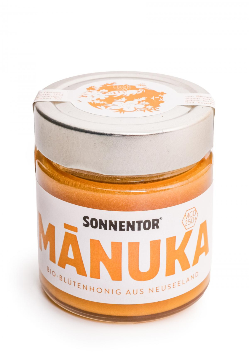 Sonnentor Der Starke Manukahonig, 250 gr Glas - cr