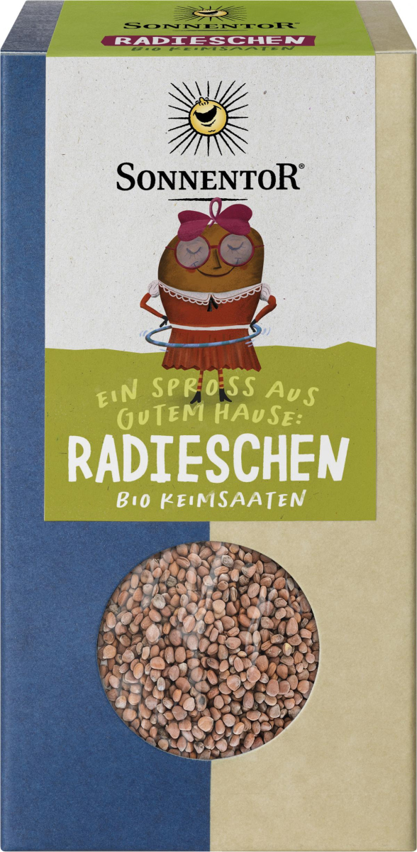Sonnentor Radieschen, 120 gr Packung