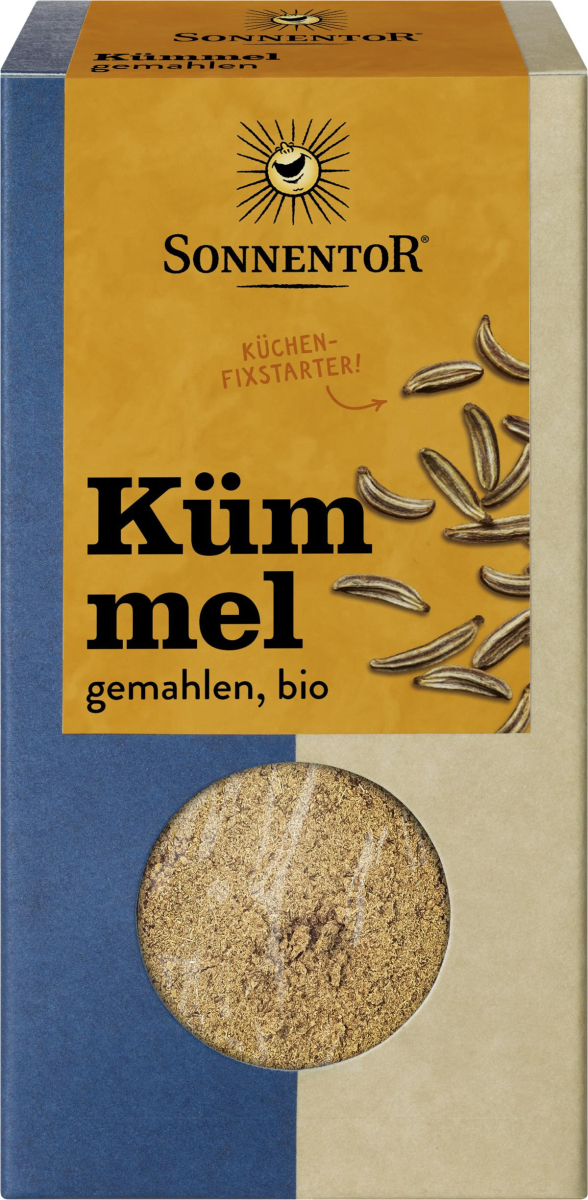 Sonnentor Kümmel, gemahlen, 60 gr Packung