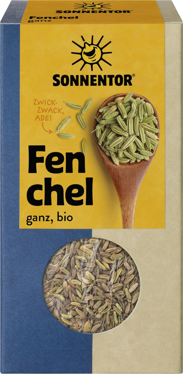 Sonnentor Fenchel, ganz, 40 gr Packung