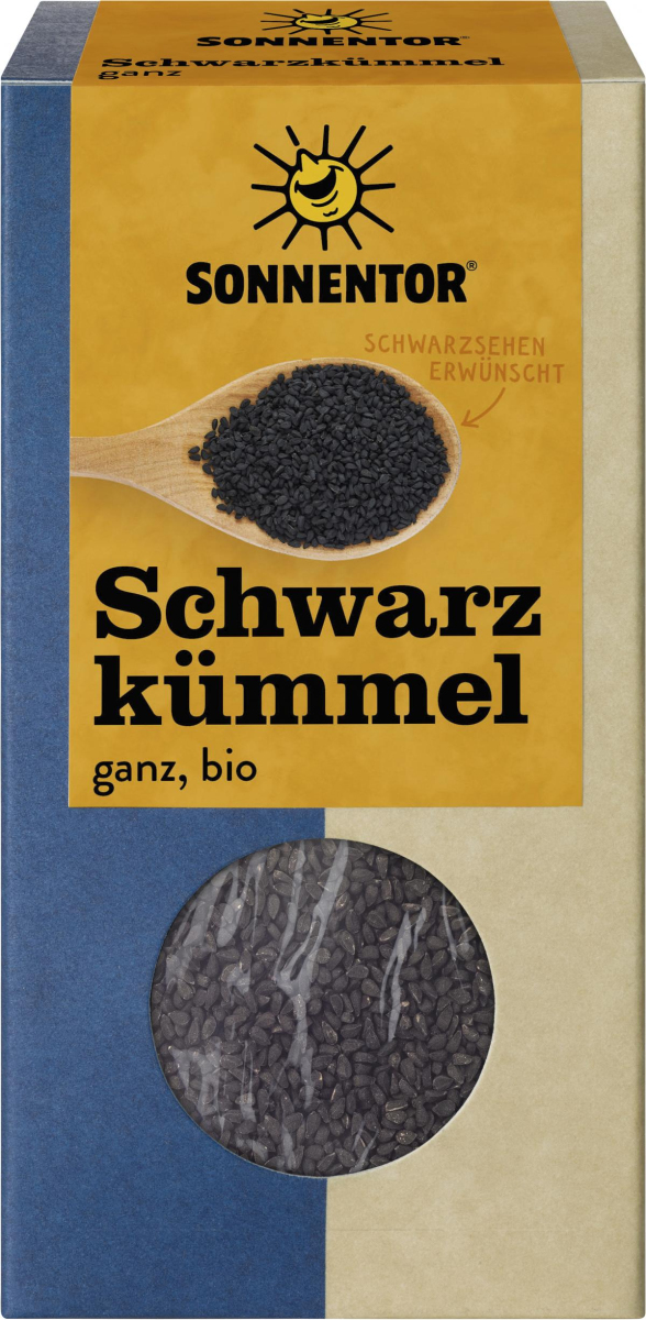 Sonnentor Schwarzkümmel ganz, 50 gr Packung