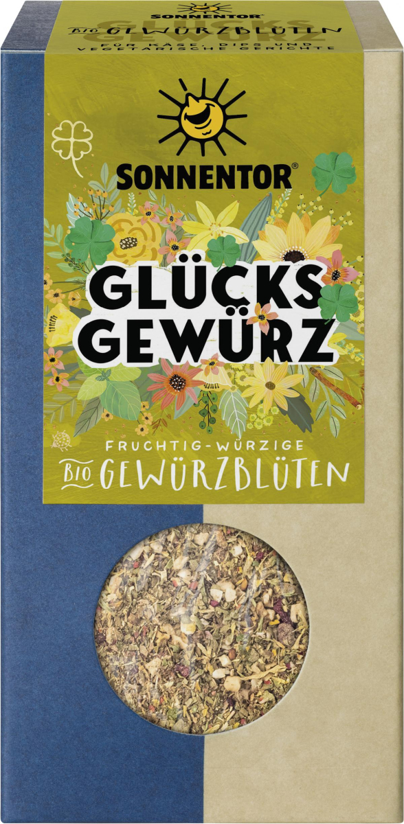 Sonnentor Glücks Gewürz-Blüten-Zubereitung, 35 gr