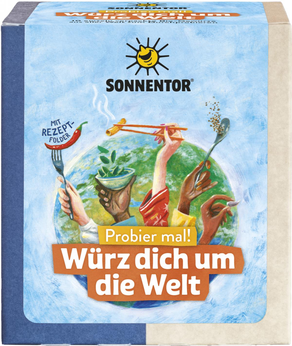 Sonnentor Würz dich um die Welt Probier Mal, 50 gr