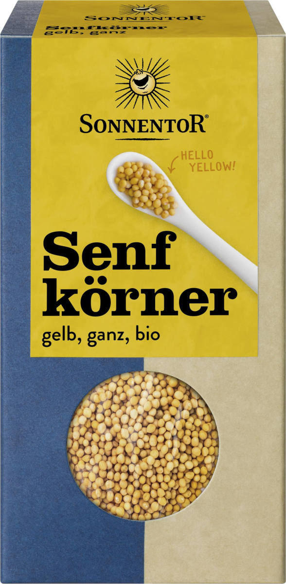 Sonnentor Gelbsenfkörner, 120 gr Packung