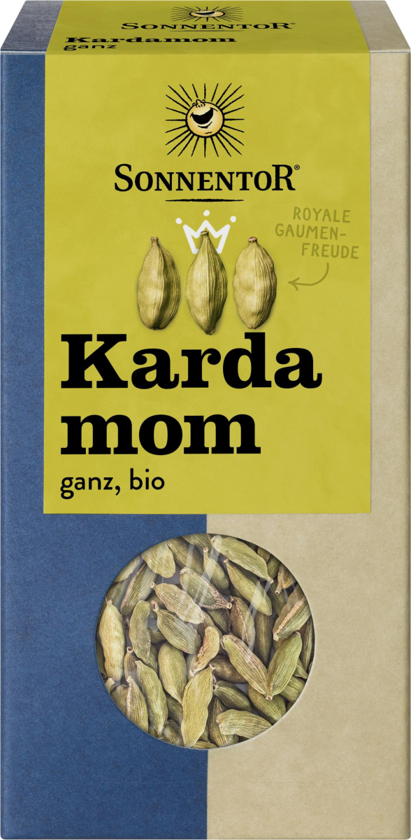Sonnentor Kardamon, ganze Schoten, 40 gr Packung