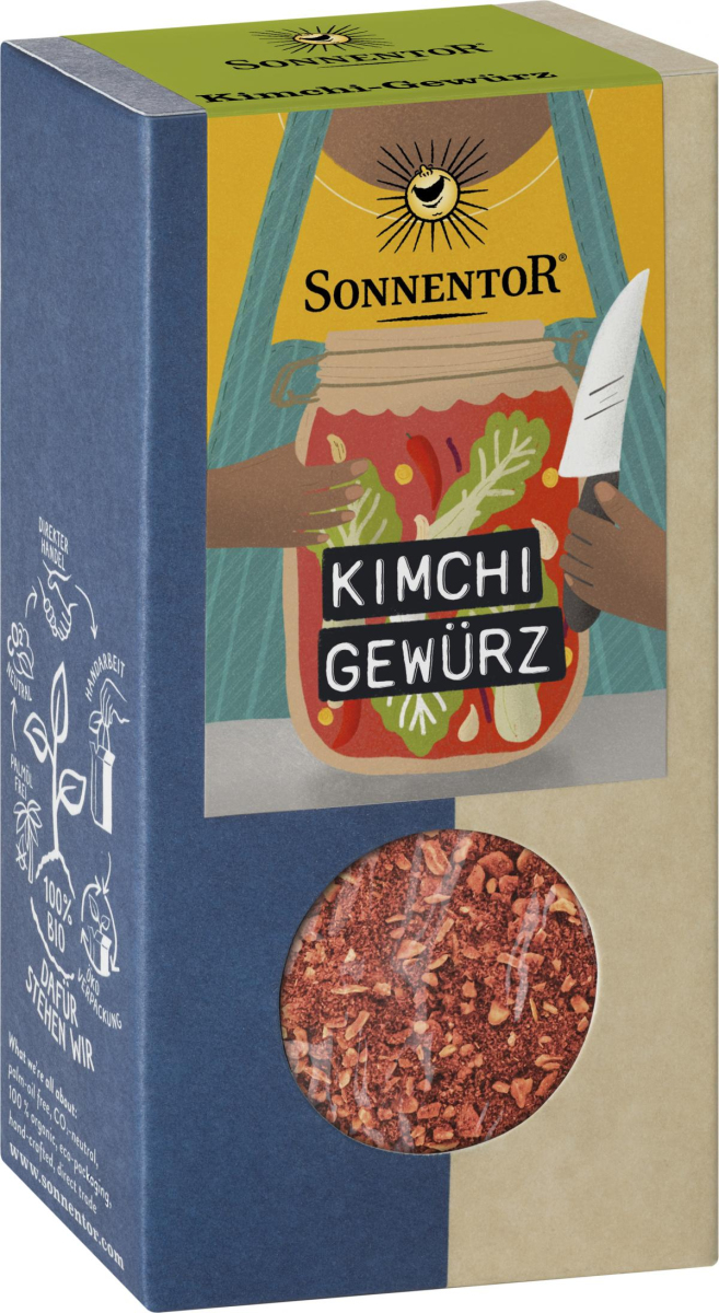 Sonnentor Kimchi-Gewürz, 80 g Packung