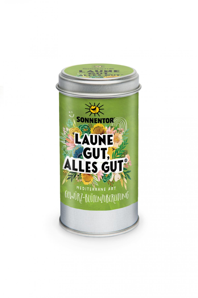 Sonnentor Laune gut, alles gut - Gewürz-Blüten-Zub