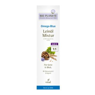 Bio Planète Omega Blue, Leinölmixtur, Nahrungsergä