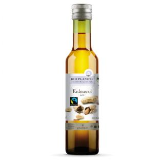 Bio Planète Erdnussöl nativ, 250 ml Flasche