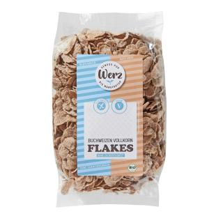 Werz Buchweizen-Vollkornflakes - glutenfrei-, 250