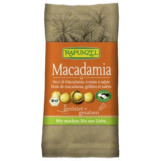 Rapunzel Macadamia Nusskerne geröstet, gesalzen