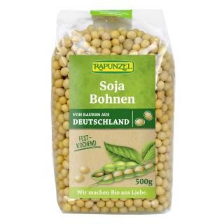 Rapunzel Sojabohnen, 500 gr Packung
