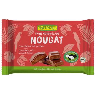 Rapunzel Nougat Schokolade HIH, 100 gr Stück