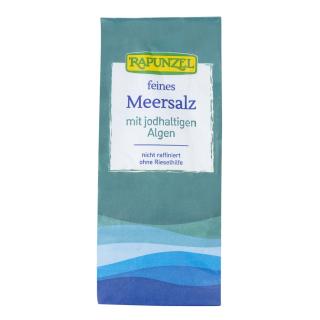 Rapunzel Meersalz mit jodhaltigen Algen, 500 gr Pa