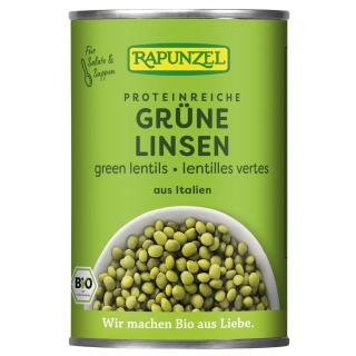 Rapunzel Grüne Linsen, 400 gr Dose (240 gr)