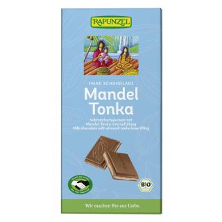 Rapunzel Vollmilch Schokolade Mandel-Tonka HIH, 10