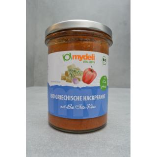MyDeli Griechische Hackpfanne mit Feta, 370 gr Gla