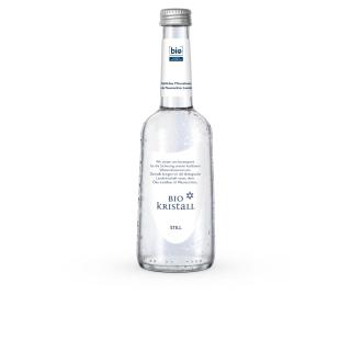 BioKristall Bio-Mineralwasser still, 0,33 ltr Flas