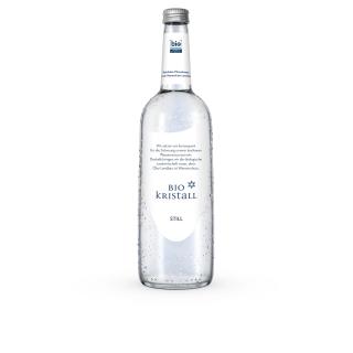 BioKristall Bio-Mineralwasser still, 0,75 ltr Flas