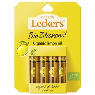 Leckers Zitronenöl, 100%, 2x4ml,  8 ml Packung