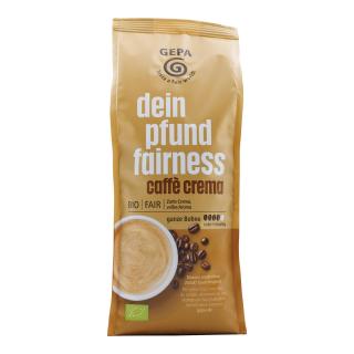 Gepa Faires Pfund Crema, ganze Bohne, 500 gr Packu