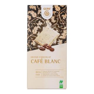 Gepa Grand Chocolat Café Blanc, 100 gr Stück
