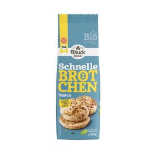 Bauck Hof Schnelle Brötchen Saaten glutenfrei, 500