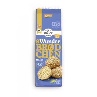 Bauckhof Wunderbrødchen Hafer, 350 g Packung