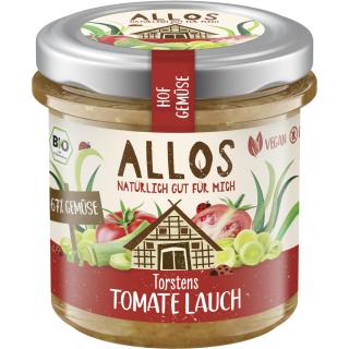 Allos Hof-Gemüse Torstens Tomate Lauch, 135 gr Gla