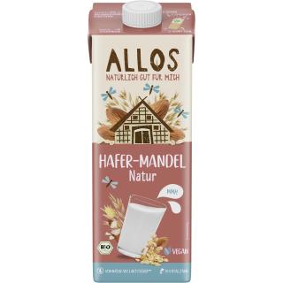 Allos Hafer Mandel Drink, 1 ltr Packung