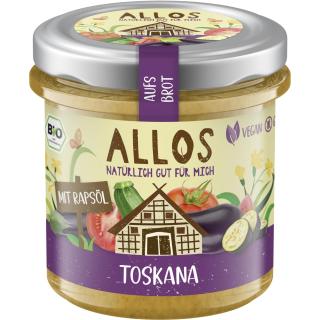 Allos Aufs Brot Toskana, 140 gr Glas