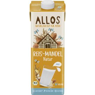 Allos Reis Mandel Drink, 1 ltr Packung