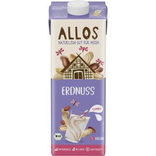 Allos Erdnuss Drink, 1 L Packung