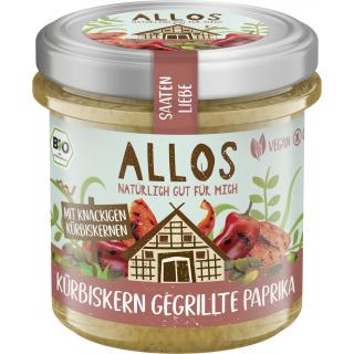 Allos Saatenliebe Kuerbiskerne gegrillte Paprika ,