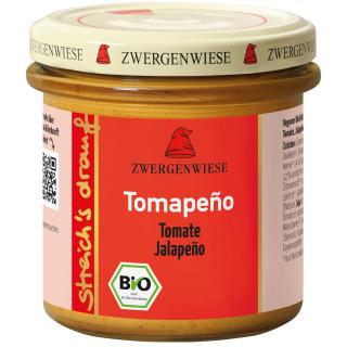 Zwergenwiese streichs drauf Tomapeño, 135 g Glas